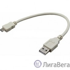 Rexant (18-1162) Кабель USB-A – micro USB, 2,4А, 0,2м, серый