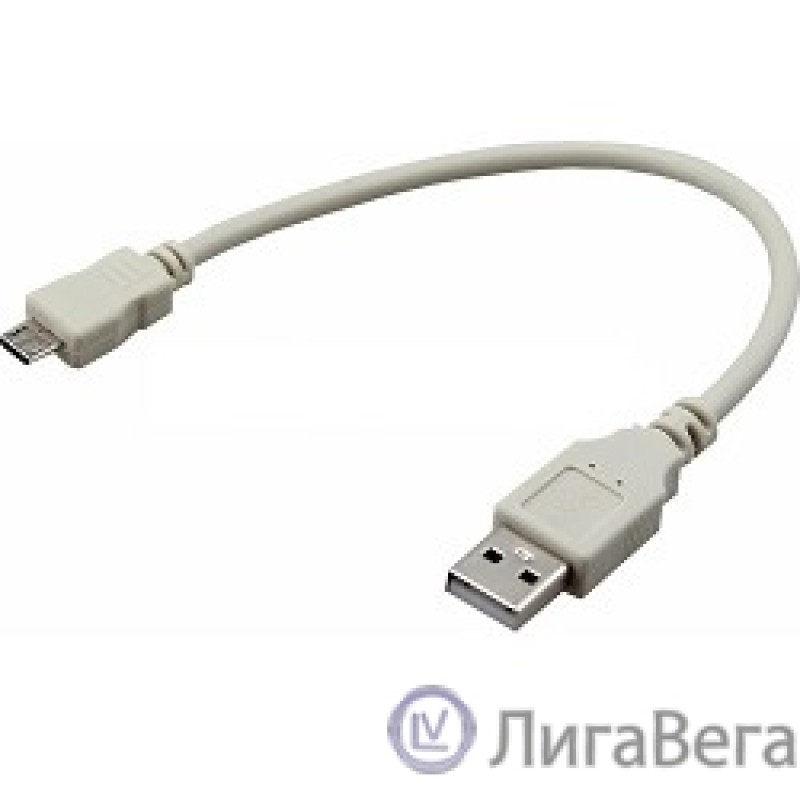 Rexant (18-1162) Кабель USB-A – micro USB, 2,4А, 0,2м, серый