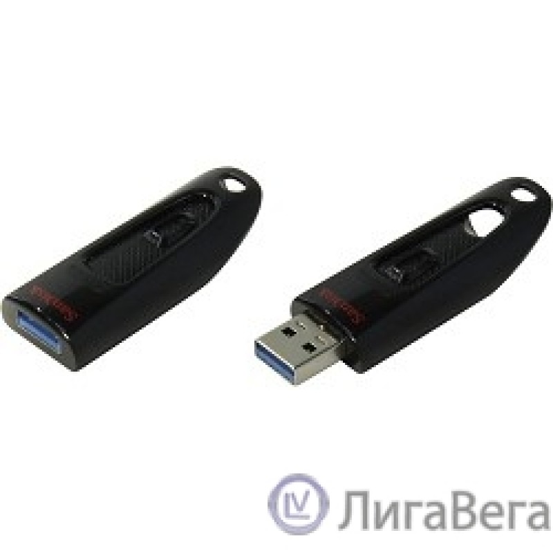 SanDisk USB Drive 256Gb CZ48 Ultra SDCZ48-256G-U46 {USB3.0, Black}  