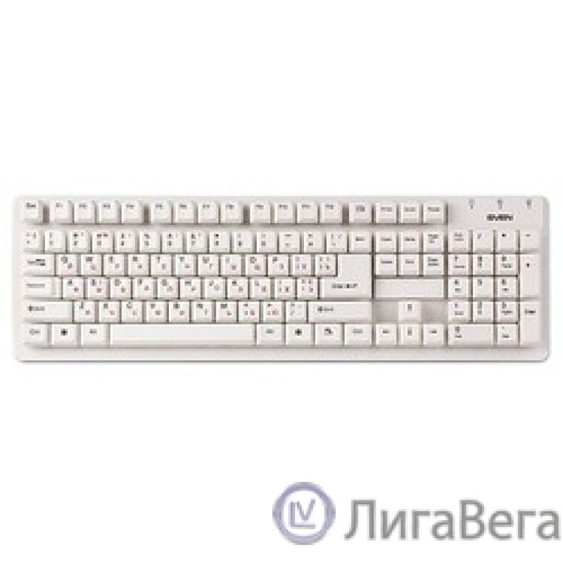 Клавиатура Sven Standard 301 USB белая (105 кл.) Клавиатура Sven Standard 301 USB белая (105 кл.)