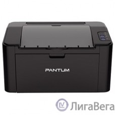Pantum P2500W Принтер, Mono Laser, A4, 22стр/мин, 1200x1200 dpi, 128MB RAM, лоток 150 листов, USB, RJ45, Wi-Fi, черный корпус