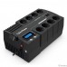 CyberPower BR1000ELCD ИБП {Line-Interactive, 1000VA/600W USB/RJ11/45/USB charger A/С (4+4 EURO), 12В/9 Ач х 1}