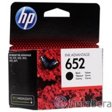 HP F6V25AE Картридж №652, Black {DJ IA 1115/2135/3635/4535/3835/4675 (360стр.)}