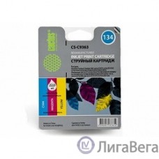 CACTUS  C9363HE Картридж  №134 для HP Deskjet 460/5743/6543/6843/9803/PSC1613/2353/K7103, цветной, 