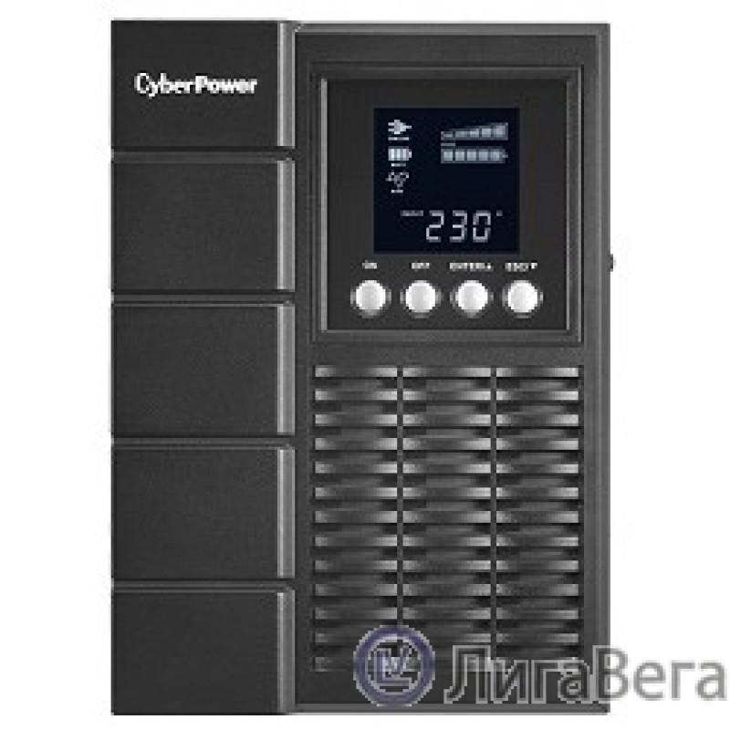 CyberPower OLS1000E ИБП {Online, Tower, 1000VA/900W USB/RS-232/SNMPslot (4 IEC С13) NEW, 12В/7 Ач х 3} CyberPower OLS1000E ИБП {Online, Tower, 1000VA/900W USB/RS-232/SNMPslot (4 IEC С13) NEW, 12В/7 Ач х 3}