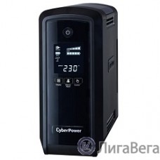 CyberPower CP900EPFCLCD ИБП {Line-Interactive, Tower, 900VA/540W USB/RJ11/45/USB charger A (6 EURO), 12В/9 Ач х 1}