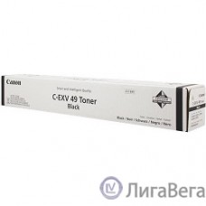 CANON Тонер C-EXV49BK  8524B002  чёрный  IR-C3330/c3325/c3320 36k
