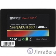 Silicon Power SSD 480Gb S55 SP480GBSS3S55S25 {SATA3.0, 7mm}