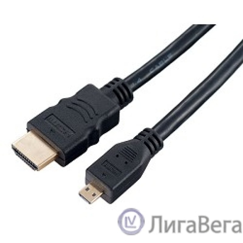 PERFEO Кабель HDMI A вилка - HDMI D (micro HDMI) вилка, ver.1.4, длина 2 м. (H1102)
