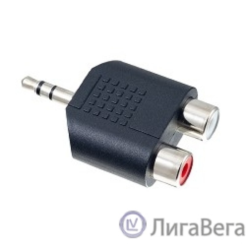 PERFEO Переходник Jack 3.5 мм (стерео) вилка - 2xRCA розетка (A7012) PERFEO Переходник Jack 3.5 мм (стерео) вилка - 2xRCA розетка (A7012)