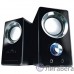 Oklick OK-116 2.0 черный 6Вт портативные