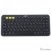 920-007584 Logitech Клавиатура K380 Dark Grey Wireless Bluetooth RTL, Multi-Device