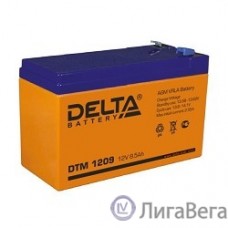 Delta DTM 1209  (9 А\ч, 12В) свинцово- кислотный аккумулятор  