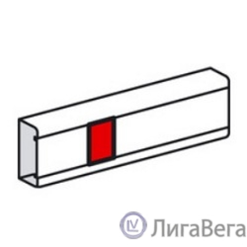 Legrand 638001 Накладка на стык крышки - для кабель-каналов Metra 85х50, 100х50 и 130х50 Legrand 638001 Накладка на стык крышки - для кабель-каналов Metra 85х50, 100х50 и 130х50
