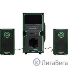 Dialog Progressive AP-222B BLACK - акустические колонки 2.1, 30W+2*10W RMS, Bluetooth, USB+SD reader