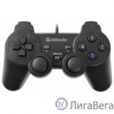 DEFENDER Omega USB, Проводной геймпад, 12 кнопок, 2 стика [64247]
