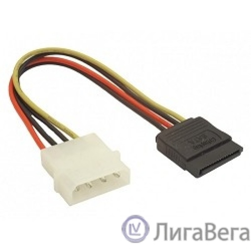 Bion Кабель питания Serial ATA - Molex, 15см [BXP-SATA-PS-15CM]