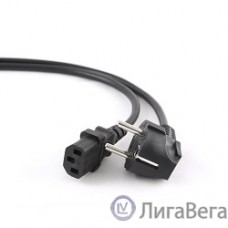Bion Кабель питания 1.8м, евровилка с заземлением,  Schuko-C13, черный [BXP-PC-186]