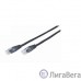 Патч-корд Bion [BPC-U5E101-0.25M-BK] U/UTP, Cat.5e, AWG 26 (7/0,16мм), CCA, многожильный, PVC, 0,25м, черный