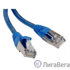 Hyperline PC-LPM-STP-RJ45-RJ45-C5e-0.5M-LSZH-BL Патч-корд F/­UTP, экранированный, Cat.5e, LSZH, 0.5 м, синий