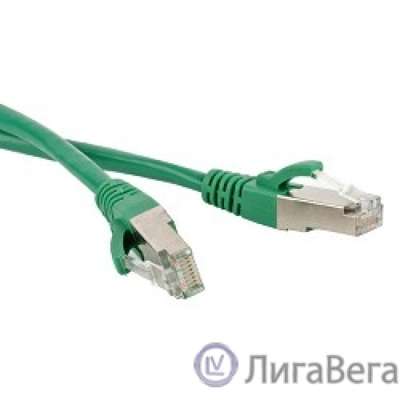 Hyperline PC-LPM-STP-RJ45-RJ45-C5e-1M-LSZH-GN Патч-корд F/UTP, экранированный, Cat.5е, LSZH, 1 м, зеленый Hyperline PC-LPM-STP-RJ45-RJ45-C5e-1M-LSZH-GN Патч-корд F/UTP, экранированный, Cat.5е, LSZH, 1 м, зеленый