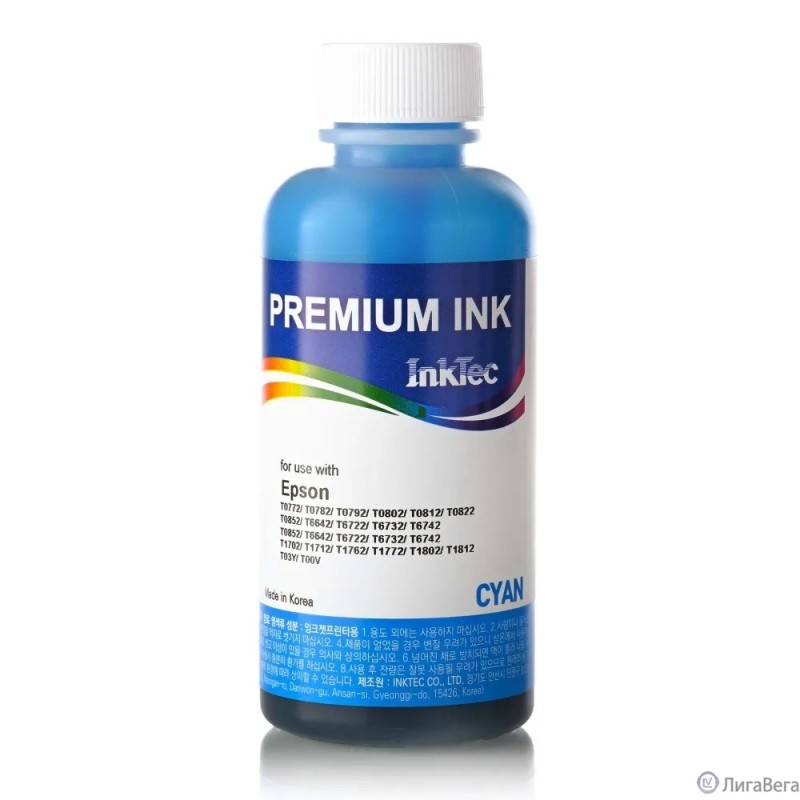 InkTec Чернила Epson R270, E0010 (InkTec) T0822, C, 0,1л (оригинальная фасовка) (E0010-100MC) InkTec Чернила Epson R270, E0010 (InkTec) T0822, C, 0,1л (оригинальная фасовка) (E0010-100MC)