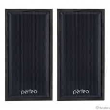 Perfeo колонки ″Cabinet″ 2.0, мощность 2х3 Вт (RMS), чёрн дерево, USB (PF-84-BK)