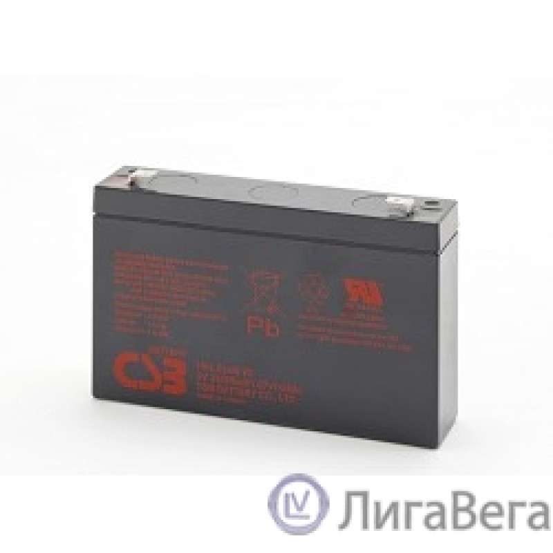 CSB Батарея HRL634W (6V, 9Ah) клеммы F2(FR) CSB Батарея HRL634W (6V, 9Ah) клеммы F2(FR)