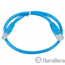 Exegate EX172877RUS Патч-корд UTP-RJ45-RJ45-5e-0,5M-BL, UTP, cat.5e, 0.5м, синий