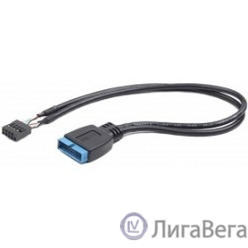 Cablexpert Внутренний USB2 - USB3 кабель, 9pin/19pin, 0.3m (CC-U3U2-01) Cablexpert Внутренний USB2 - USB3 кабель, 9pin/19pin, 0.3m (CC-U3U2-01)