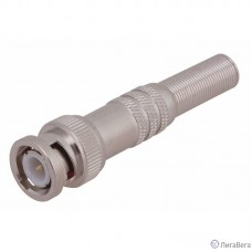 Rexant (05-3075) РАЗЪЁМ  штекер  BNC  под пайку  с пружиной  металл  (универсальный)