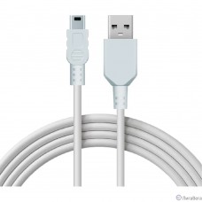 Rexant (18-1134) Кабель USB-A – mini USB, 1А, 1,8м, ПВХ, белый