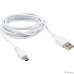 Rexant (18-1134) Кабель USB-A – mini USB, 1А, 1,8м, ПВХ, белый
