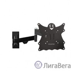 Kromax Casper-204 черный 20″-43″ макс.30кг настенный поворот и наклон
