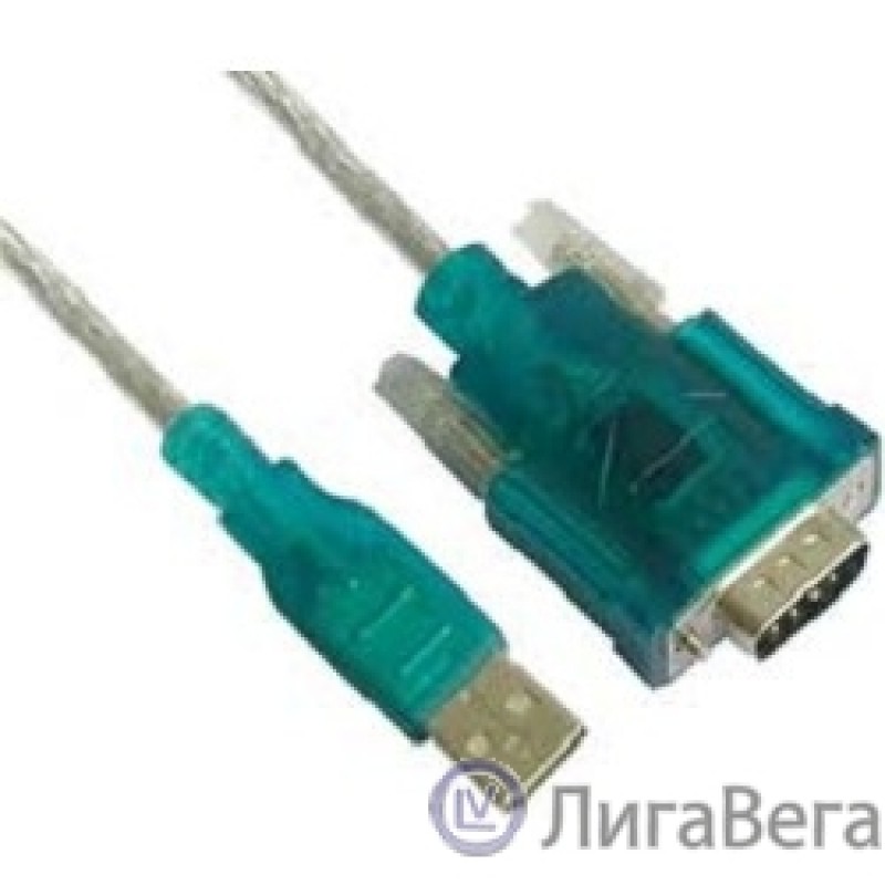 Aopen/Qust Кабель-адаптер USB Am -> COM port 9pin (добавляет в систему новый COM порт) (ACU804) [6938510851406]