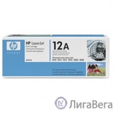 HP Q2612A Картридж ,Black{LaserJet 1010/1018/1020/1012/1015/3015/3020/3030, Black, (2000стр.)}