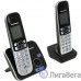 Panasonic KX-TG6812RUB Радиотелефон черный (2 трубки с ЖК диспл., DECT)