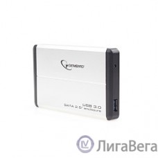 Gembird EE2-U3S-2-S Внешний корпус 2.5″ Gembird EE2-U3S-2-S, серебро, USB 3.0, SATA, металл