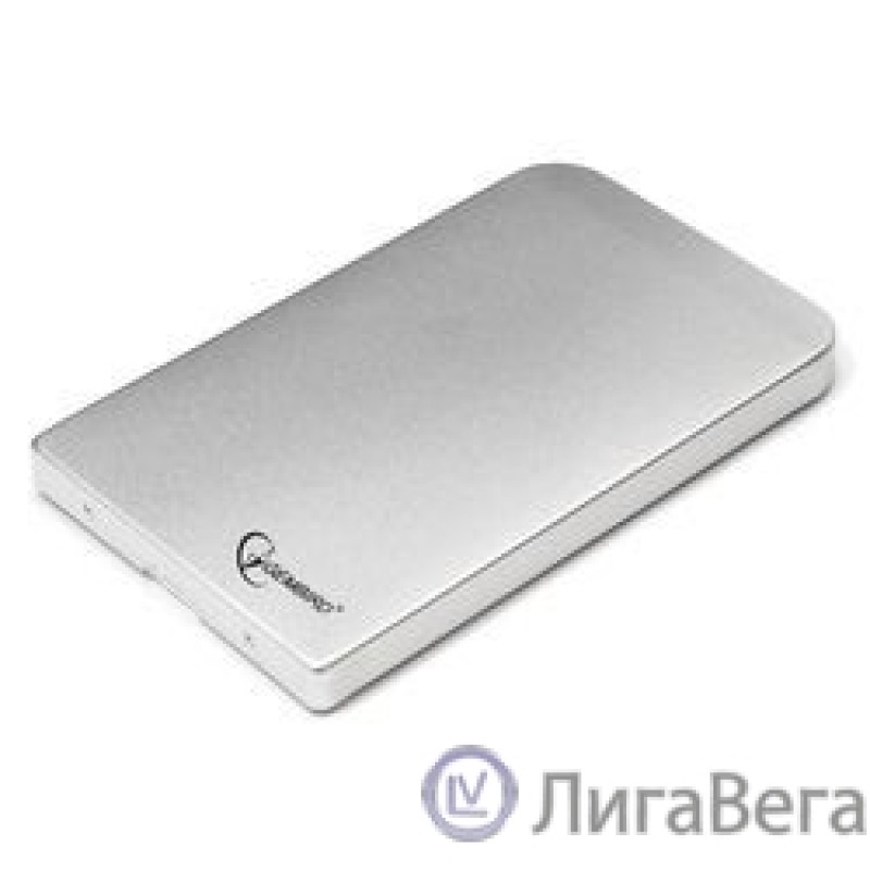 Gembird EE2-U2S-41-S Внешний корпус 2.5″ Gembird EE2-U2S-41, серебро, USB 2.0, SATA, металл