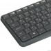 920-007948 Logitech Клавиатура + мышь MK235 GREY USB оригинальная заводская гравировка RU/LAT