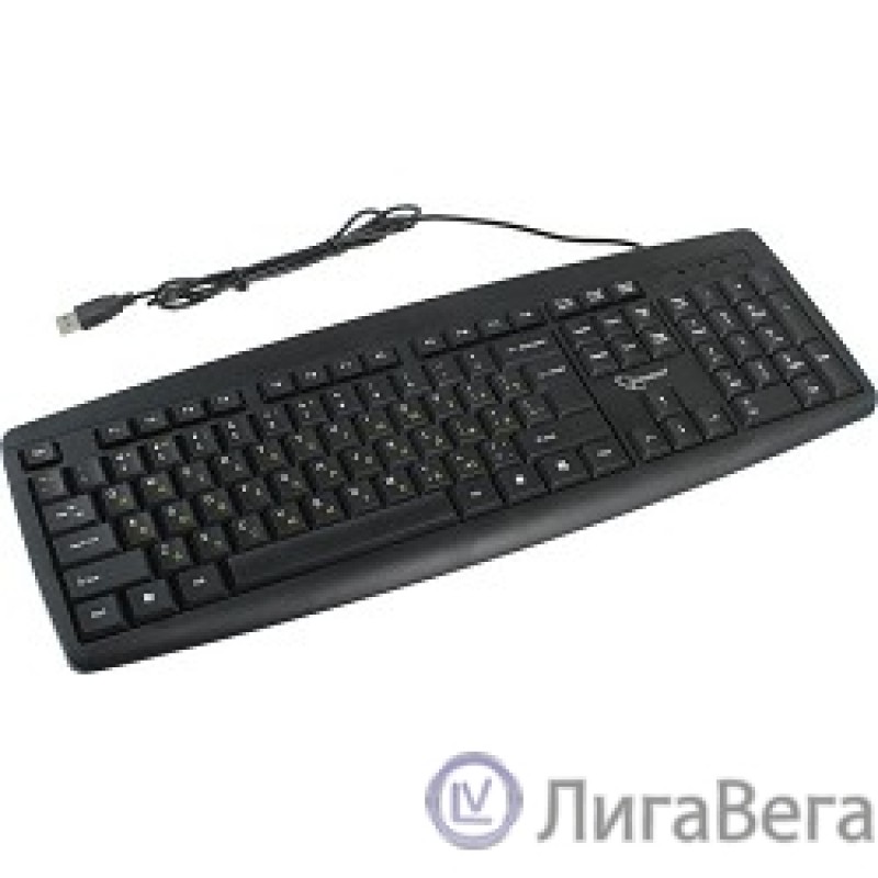 Клавиатура Gembird KB-8351U-BL,{черный, USB, 104 клавиши}
