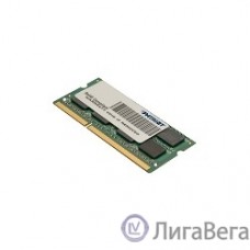 Patriot DDR3 SODIMM 4GB PSD34G1600L81S (PC3-12800, 1600MHz, 1.35V)