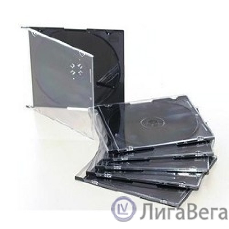 CD-box Slim черн.[CDB-sl] (200 шт.)