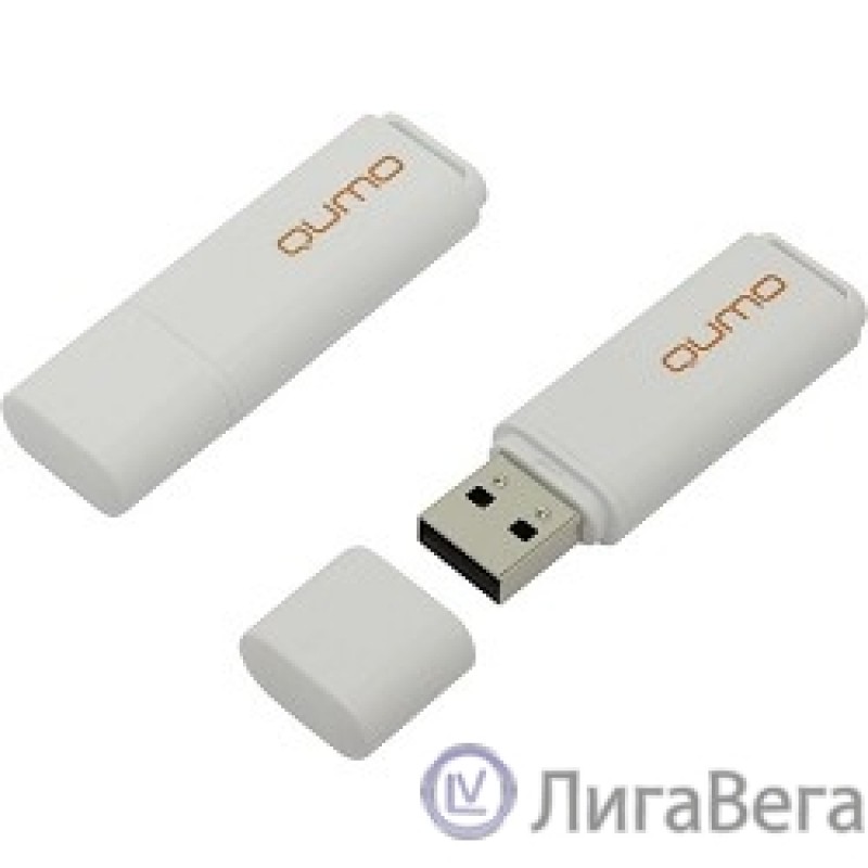 USB 2.0 QUMO 8GB Optiva 01 White [QM8GUD-OP1-white]