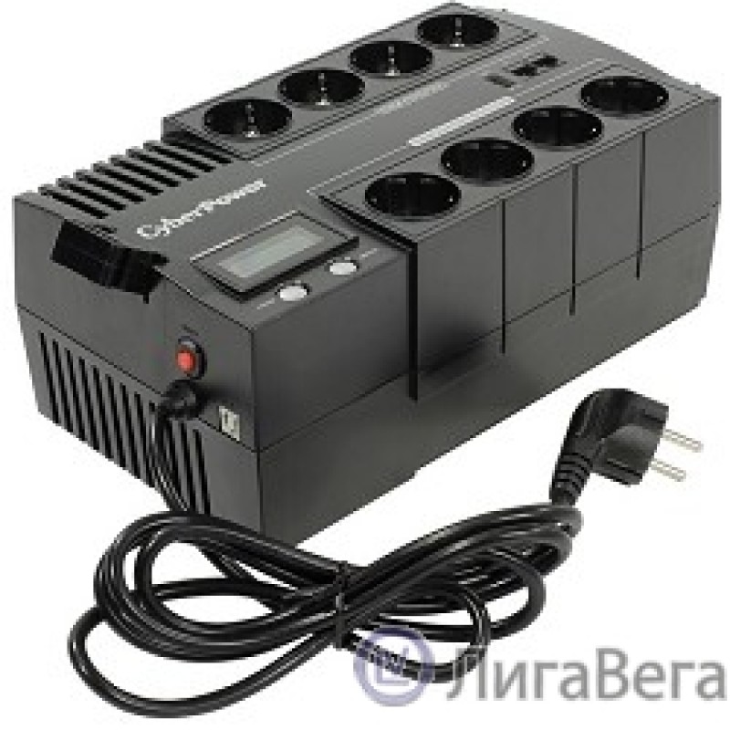 CyberPower BR700ELCD ИБП {Line-Interactive, 700VA/420W USB/RJ11/45/USB charger A (4+4 EURO), 12В/7,2 Ач х 1} CyberPower BR700ELCD ИБП {Line-Interactive, 700VA/420W USB/RJ11/45/USB charger A (4+4 EURO), 12В/7,2 Ач х 1}