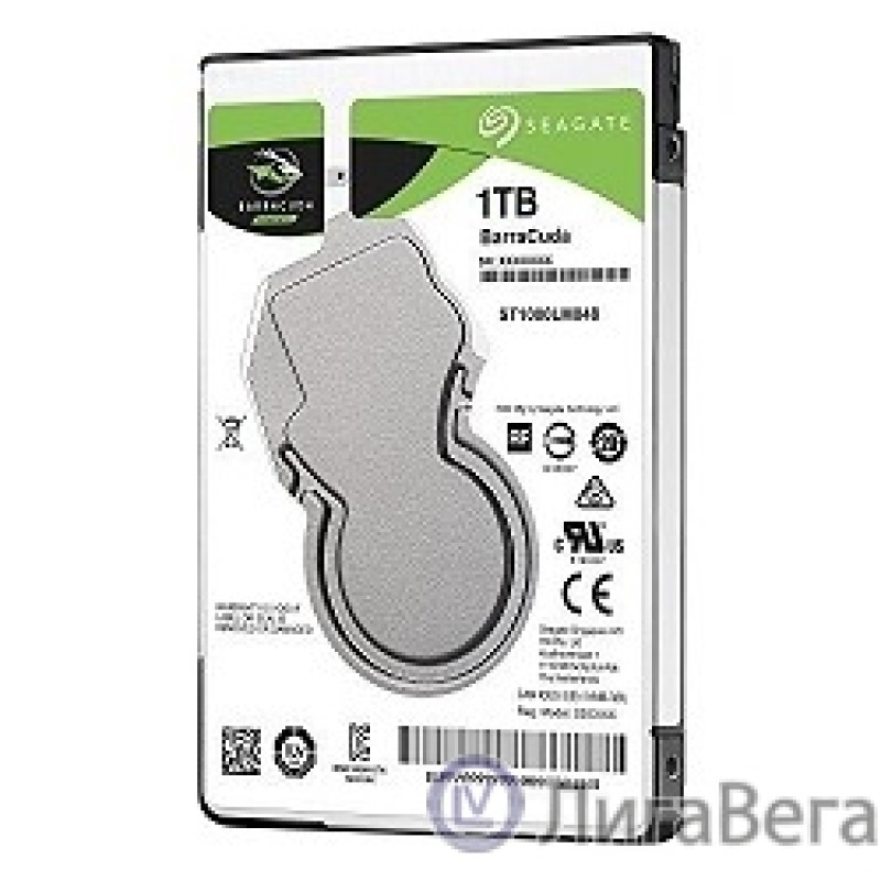 1TB Seagate Barracuda (ST1000LM048) {SATA 6.0Gb/s, 5400 rpm, 128mb buffer}