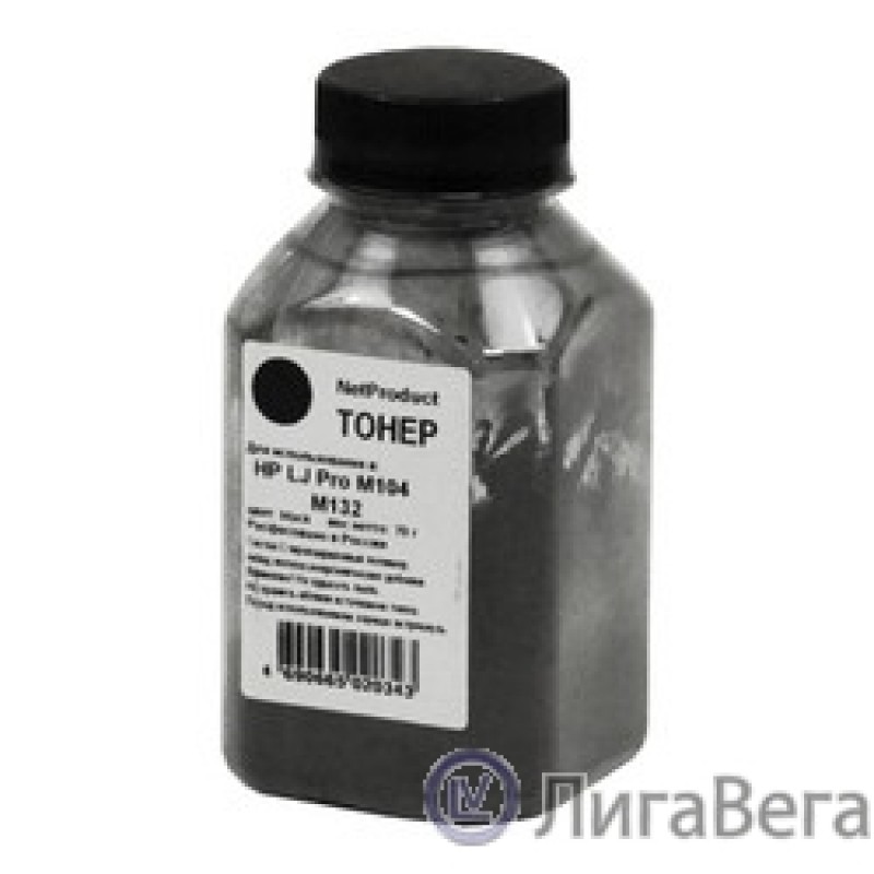NetProduct Тонер для HP LJ Pro  M104/M132 (CF218A), 70 г, банка