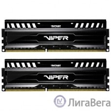 Patriot DDR3 DIMM 8GB Kit 2x4Gb (PC3-12800) 1600MHz PV38G160C9K Viper3