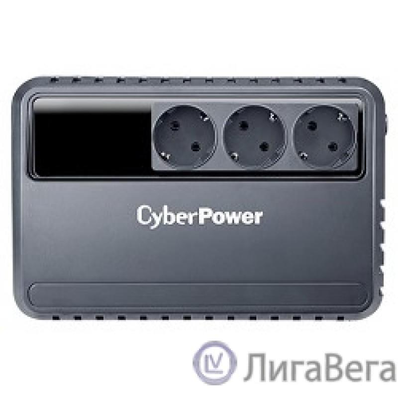 CyberPower BU600E ИБП {Line-Interactive, 600VA/360W (3 EURO), 12В/5 Ач х 1} CyberPower BU600E ИБП {Line-Interactive, 600VA/360W (3 EURO), 12В/5 Ач х 1}