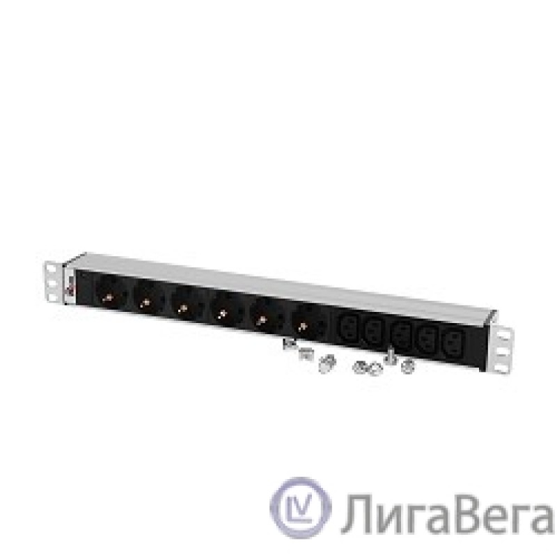 REM Блок розеток Rem-10 без шнура с инд., 6 Schuko, 5 IEC 60320 C13, вход IEC 60320 C14, 10A, алюм., 19″ (R-10-6S-5C13-I-440-Z) REM Блок розеток Rem-10 без шнура с инд., 6 Schuko, 5 IEC 60320 C13, вход IEC 60320 C14, 10A, алюм., 19″ (R-10-6S-5C13-I-440-Z)